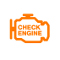 Vehicle engine check light